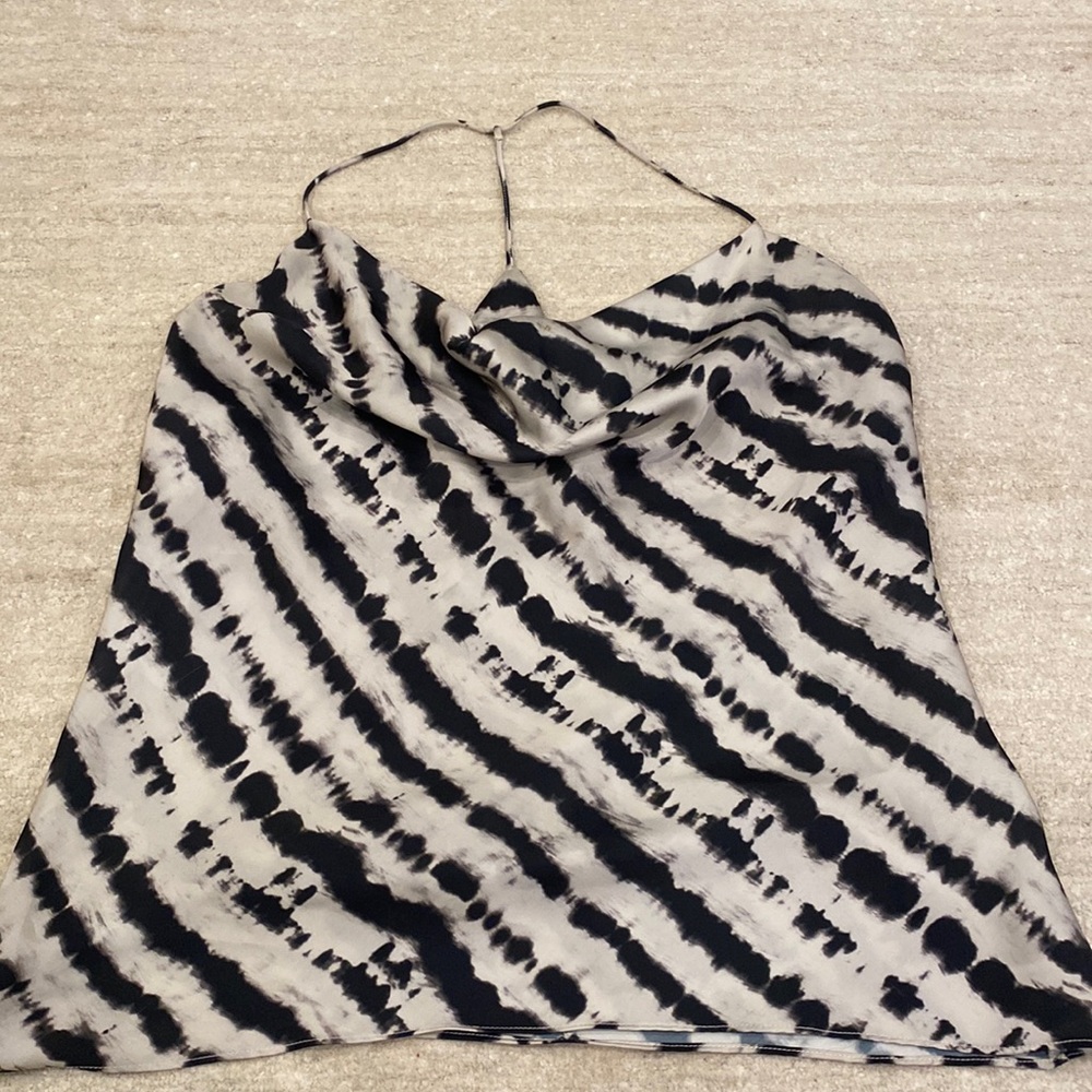 Size 8 Sheike Patterned Blouse